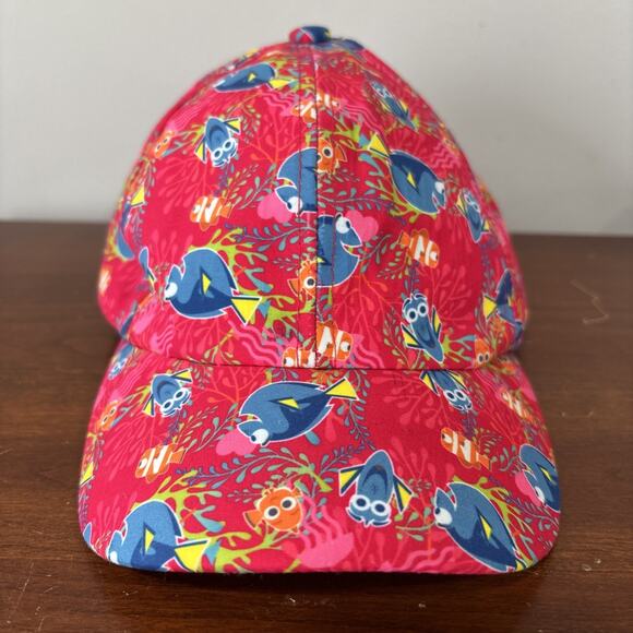 Finding Dory Nemo Pink Red Summer Baseball Hat Cap Youth - Picture 1 of 8